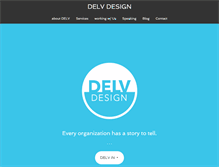 Tablet Screenshot of delvdesign.com